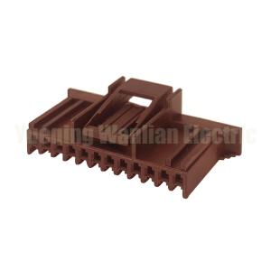 China 12 Pin 211PC122S1017 Female Unsealed Connector Auto Connector brown color FCI wholesale