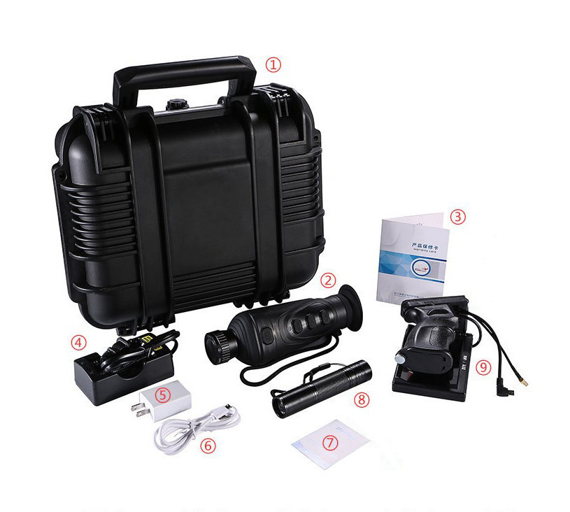 Thermal Imaging Monocular Scope TM1 Night Vision Devices Short Range With Handheld