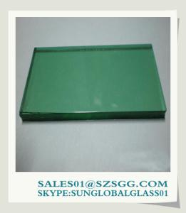 China High quality Tinted glass 6mm Green Float Glass wholesale