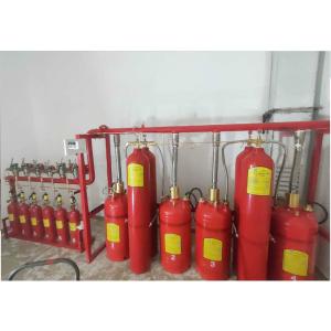 China Galvanized Steel FM200 Fire Suppression System Fire Extinguisher 120L Capacity wholesale