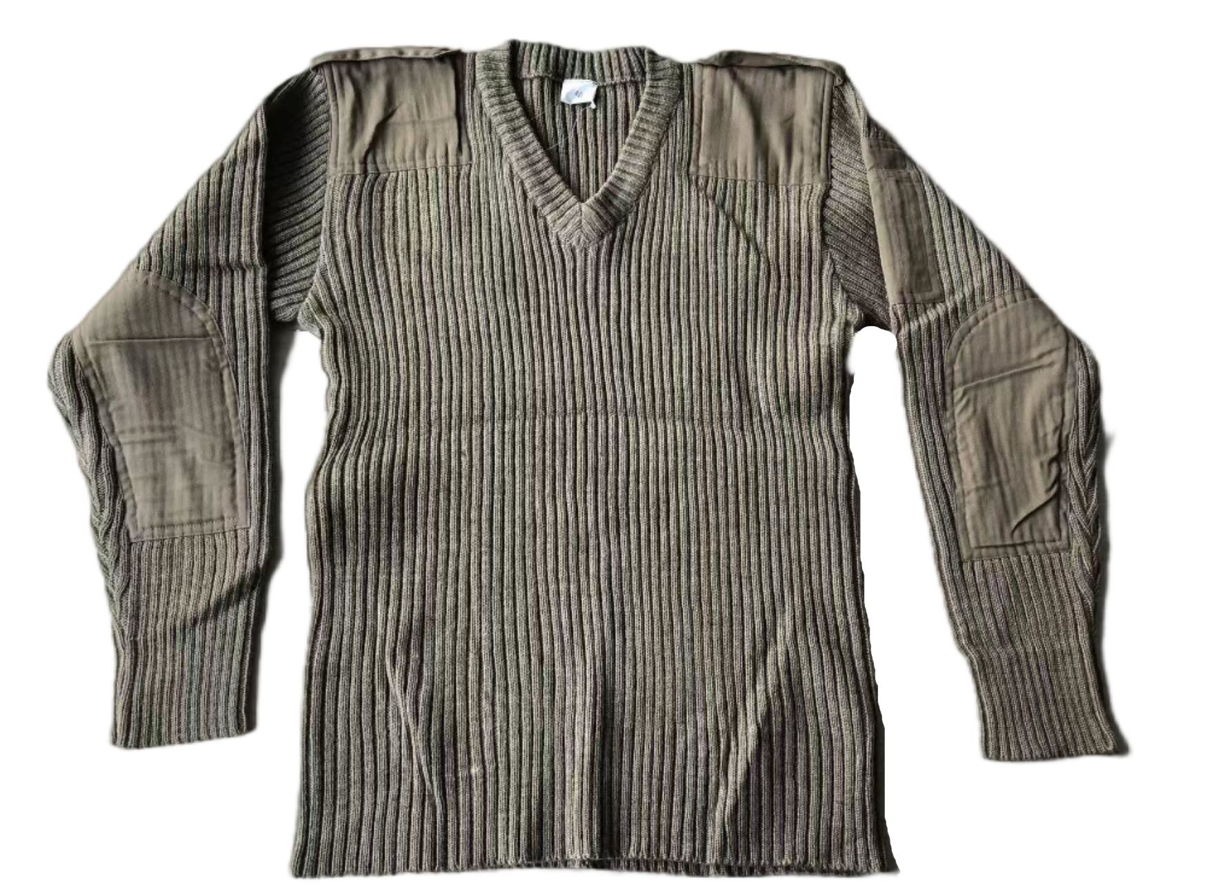 Men Big Size Plain Knit Sweater V Neck Winter Jacket Sweaters For Men