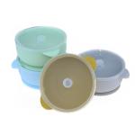 Safe Food Grade Silicone Tableware Set Bowl Anti Shatter For Baby OEM
