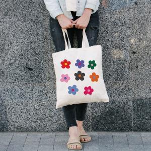 China Wipe Clean Zipper Eco Canvas Bags With Cotton Linen wholesale