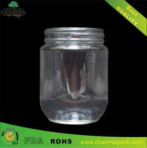 China 200ml Round Glass Fruit Jam Mason Jar wholesale