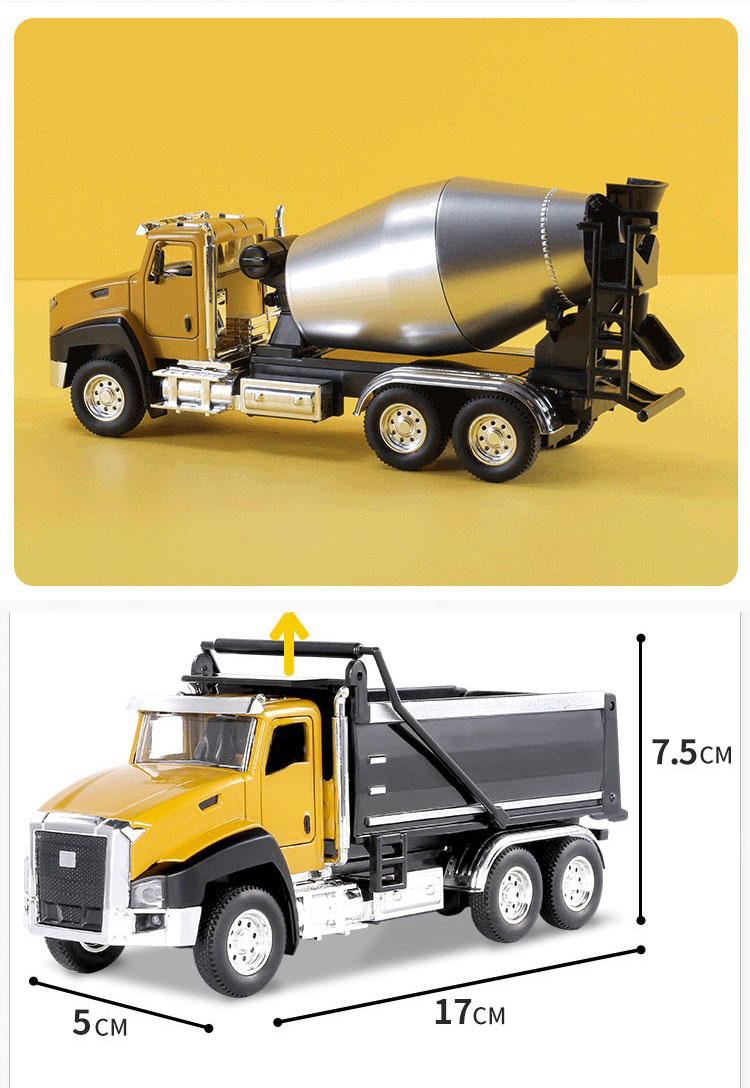 Excavator Alloy Car Model Rebound Fire Protection Set 1 24 Scale Age Range 2-4 Years