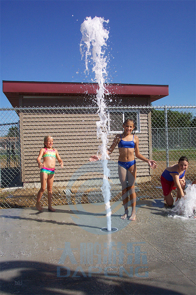 Ground Spray Jet Brass Water Fountain Nozzle Water Splash Zone Toys