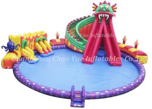 Large Inflatable Pool Water Slide for Kids (CY-M2148)