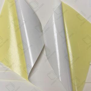 China Paper Manufacture Strong Adhesive Custom Sticker Self OEM Semi Glossy Paper