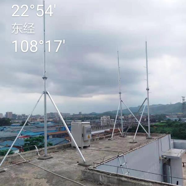 Customizable 12m 20m Gsm Telecommunication Steel Rooftop Monopole Roof Top Tower