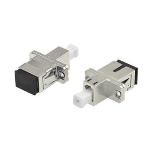 China Metal Simplex / Duplex Fiber Optic Converter LC To SC Hybrid Fiber Optic Adapter wholesale