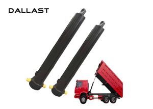 China Heavy Telescopic Hydraulic Cylinder , Dump Trailer Hydraulic Cylinder Piston wholesale