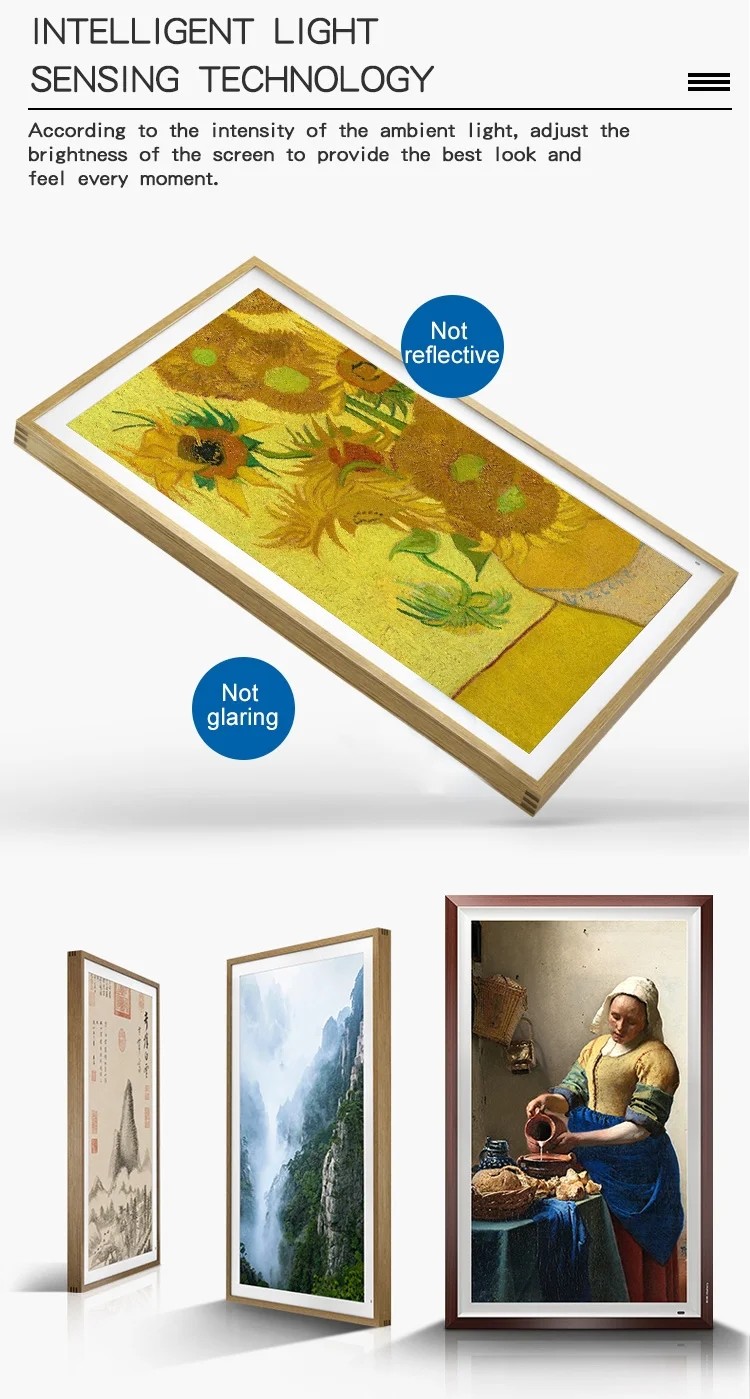 21.5 24 27 32 Inch Digital Photo Frame 1920 X 1080 For Home Wall Mount