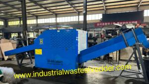 China PP Raffia Ropes Shredder Yarns Monofilament Crusher With Durable Efficient Rotary Blades HRC＞60 wholesale
