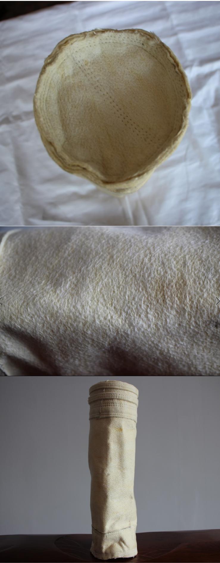 Cement Air Filter Bags for Boiler 2mm Custom Thickness Fair Alkali Resistance