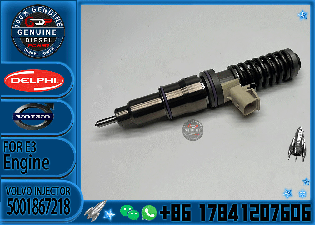 Diesel Fuel Injector EX631017 5001867218 7420555521 20584345 85000497 7420972225 20972225 7421340611 9021371672