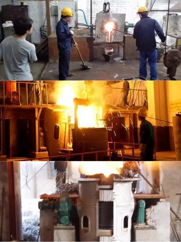250KG Cast Iron Smelter Electric Heating Furnace Steel Igot Casting