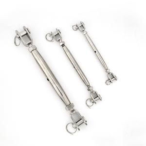 China Stainless Steel Open Body Turnbuckle / Metal Turnbuckle Weather Resistance wholesale