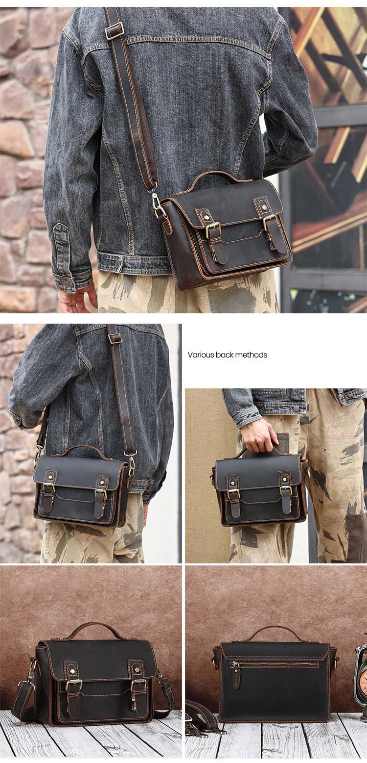 Minibook Vintage Messenger Bag The Perfect Combination of Style and Functionality
