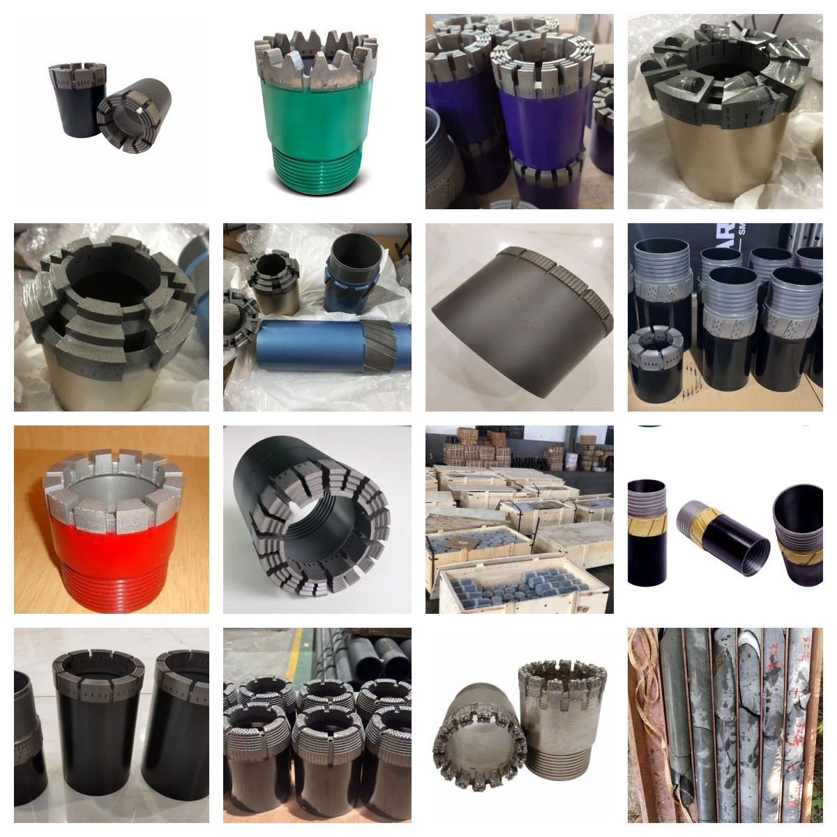 PCD drill bits for geological drilling, PCD diamond drill bits
