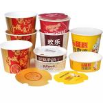 KFC High CapacityFamily Fried Chicken Paper Buckets Disposable With Lid