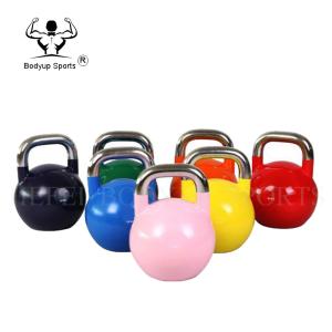 China Steel Fitness Equipment Kettlebells Smooth Handle For Easy Use And Good Grip wholesale