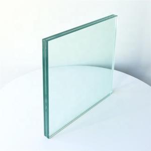 China 5mm 0.38 Milky White PVB 5mm Super Clear Tempered Laminated Glass for Office Building wholesale