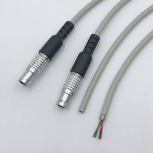 China Push Pull Circular Electrical Connectors In Different Cable Clamp wholesale