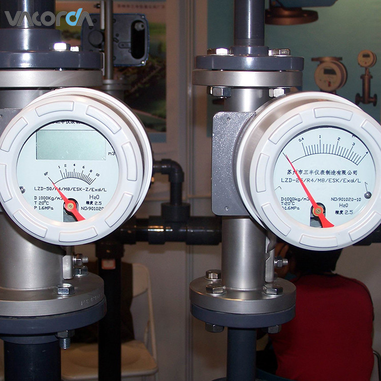 S304 Metal Tube Alcohol Flow Meter High Temperature Resistant With Two Wire Available
