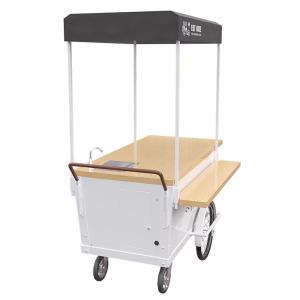 China Modern Coffee Bicycle Push Cart Good Appearance With 1 Year Warranty wholesale