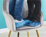 Velvet Modern Nordic Dining Chair White Green Pink Powder Coating Legs 40 Cm