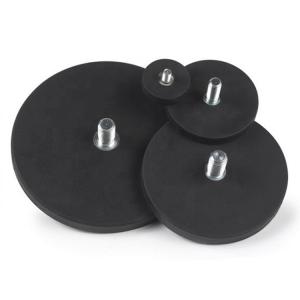 China Neodymium Rubber Coated Mounting Magnets ODM For Industrial Use wholesale