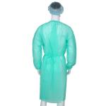 Non Woven Disposable Isolation Gowns Lint Free Breathable For Hospital