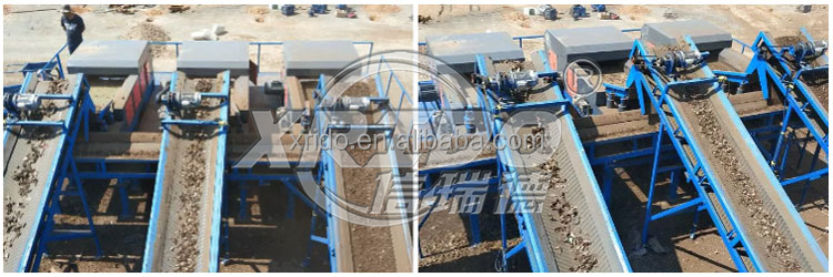 200kg/H-1000kg/H Non Ferrous Metal Separation Eddy Current Metal Separator