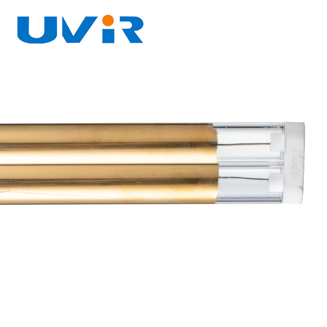 415V IRP Infrared Lamp For Printing , 2500W Twin Tube Infrared Emitters ROHS