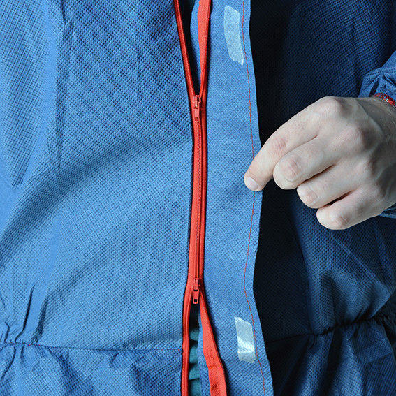 Medical Surgical Disposable Protective Coveralls PP Non Woven Workwear Uniform