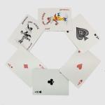 Full Color Printing Glossy Lamination 300gsm Playing Cards Poker