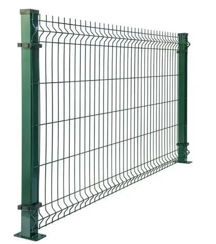 3D Curved Fence 3.0mm/4.0mm Diameter Welded Wire Mesh Fence