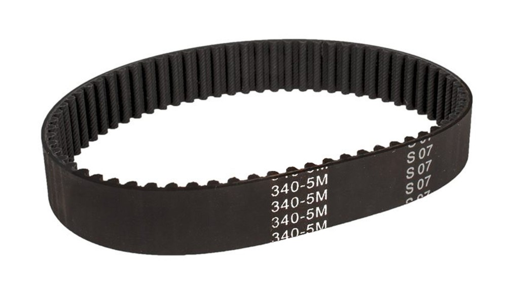 OEM Auto Spare Parts Rubber Timing Belt with Temperature Resistance from -25C to 110C