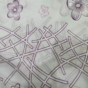 Moisture Proof Mattress Quilting Fabric , 65gsm Polyester Microfiber Fabric