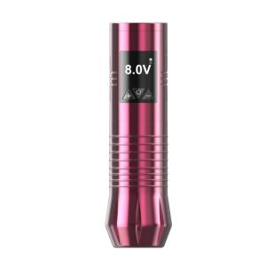 China Rose Red Wireless Tattoo Machine Pen Speed Adjustable With Lithium Polymer Battery wholesale