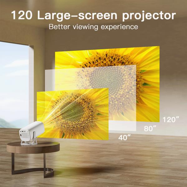Flyin S40 Home theater Full HD 1080P 4K Projector Game Projector 120 ANSI Lumens Home TV