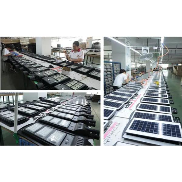 100w 200w All In One Solar Street Light High Brightness Outdoor IP65 Waterproof