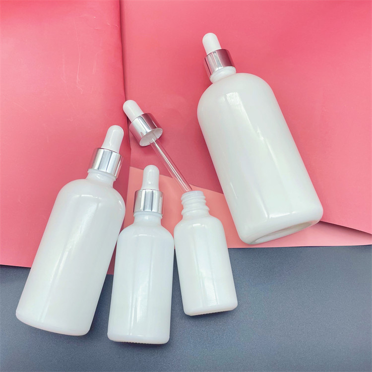 White Ceramics Perfume Dropper Bottles 10ml 15ml 30ml 50ml 100ml 200ml