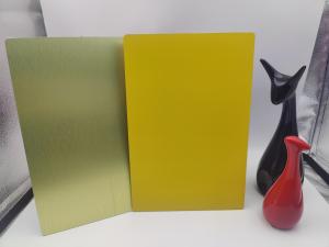 China High Gloss Surface Wooden Aluminum Composite Plate For Billboards wholesale