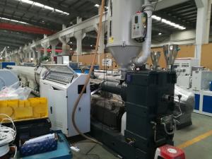 China Corrugated PE Pipe Extrusion Line Single Wall 1600mm Auto Feeding wholesale