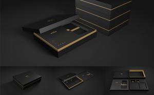 China Custom Logo Printed Folding Paper Gift Box OEM / ODM wholesale