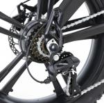 700W 20 Inch Electric Mountain Bike 7 Speed 36V 48V Motor Lithium Battery 30