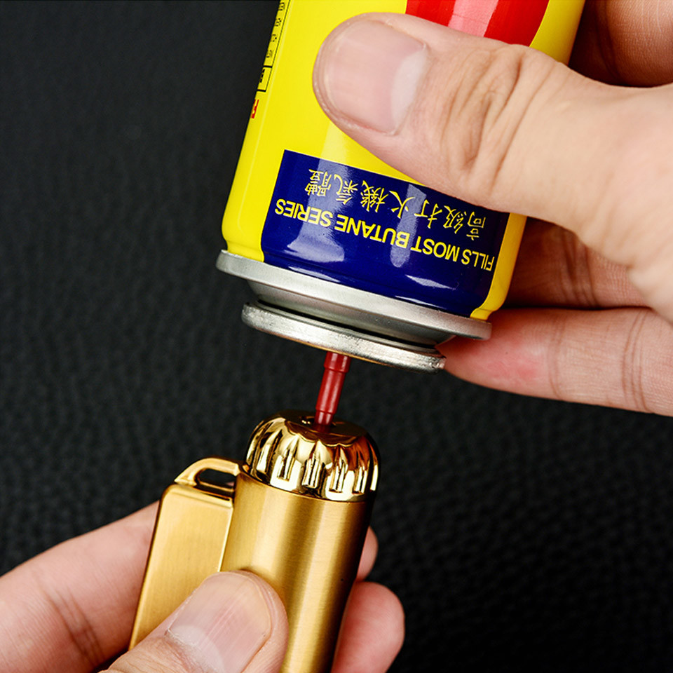 Kitchen Aerosol Butane Gas Refill Valve With Adaptor high durability