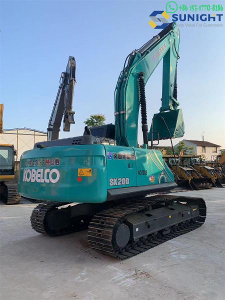 Kobelco Sk200 SK75 Excavator Machine Japan Original Crawler Shanghai Used