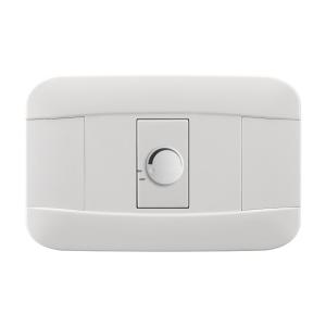 China 1 Gang 300W Electronic Dimmer Switch White Color With Copper Parts And Silver Contact wholesale